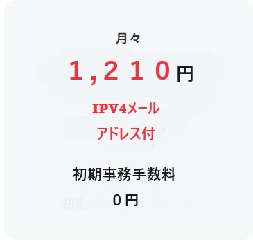 IPV４メール付画像